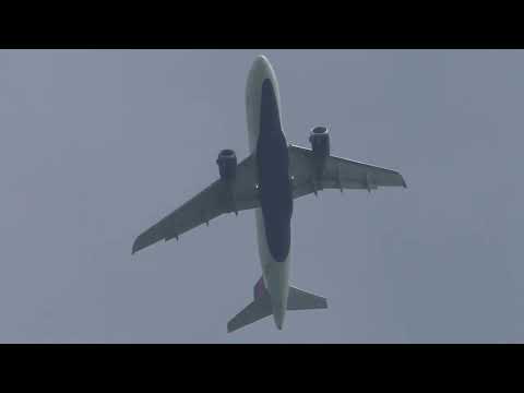 *Amazing FOPP Howl* Delta A319-114 on approach for IND