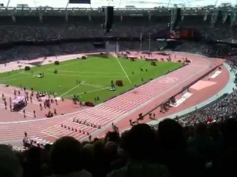 Jessica Ennis Olympics 2012 huge applause!