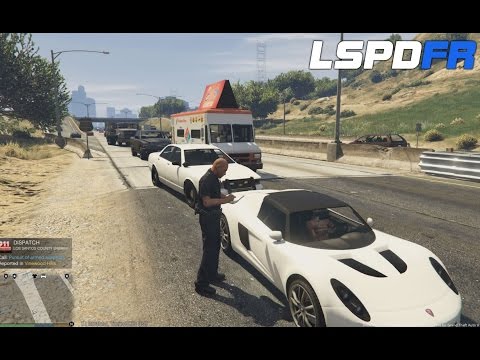 LSPDFR 0.1 -  E1 - Pursuit, Speed Trap & More - GTA V PC