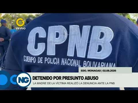 GV Regiones | Delito por Abuso, Edo. Monagas | Hoy martes 04 de agosto de 2026