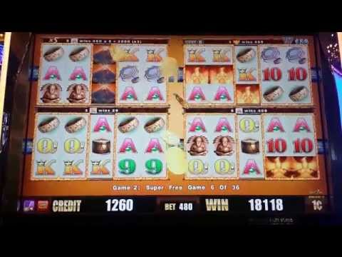 JACKPOT HANDPAY #1!!! Wonder 4 Fire Light Super Free Games