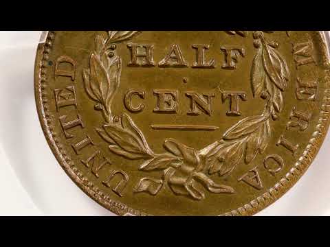 A Gorgeous Gem Proof 1831 Half Cent First Restrike Rarity Being Sold by Stack's Bowers Galleries