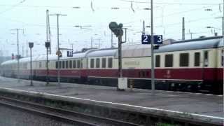 preview picture of video 'Rastatt Bahnhof u.a. TEE Rheingold 5.April2012'