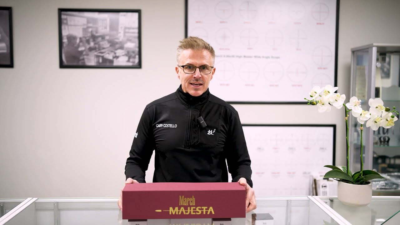 Unboxing the March-X 8-80x56 High Master Wide Angle riflescope