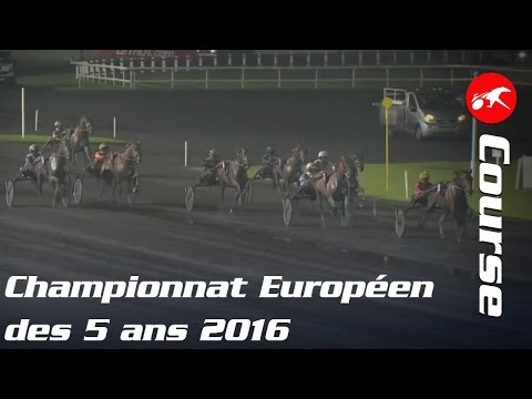 Championnat Européen des 5 ans 2016 - Victoire de Bold Eagle - La Course