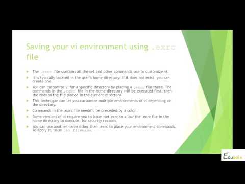 Special Options in VI