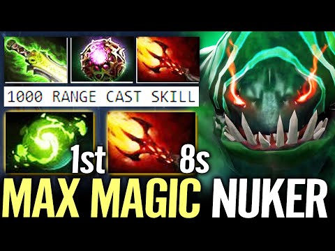 🔥 Tidehunter 17min Refresher 1st Item — YOLO Build Dagon + Ethereal Build MAX Magic Nuker Dota 2 Pro