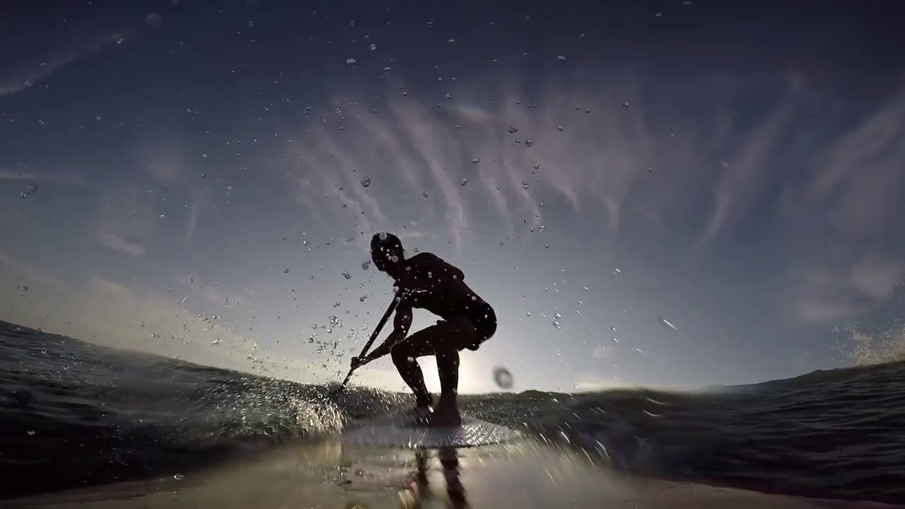 Paddle Surfing that Hurricane Maria East Coast Swell