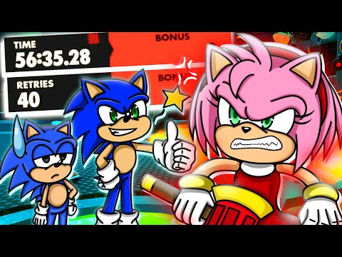 Amy's ANGRY!!! - Sonic & Amy Squad Play Sonic Forces | FUNNY MOMENTS!! (Part 2)