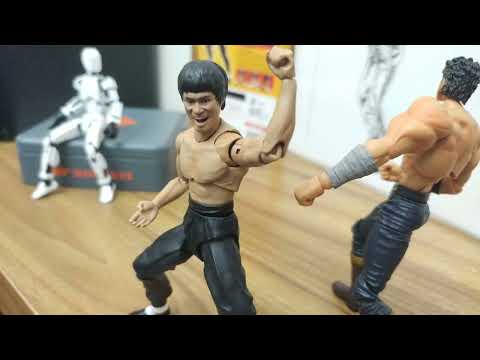 Bruce Lee Vs Kenshiro Stop Motion (2025) [100k Views on the Channel]