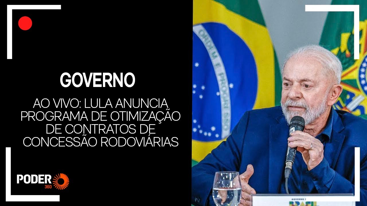 Ao vivo: Lula anuncia Programa de Otimização de Contratos de Concessão Rodoviárias