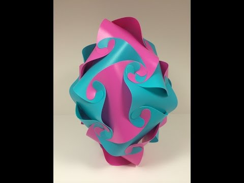 Luvalamps - How to assemble a 24 Piece Oval Luvalamps