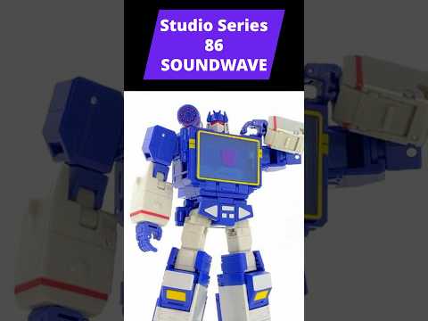 Studio Series '86 Soundwave In-Hand Images