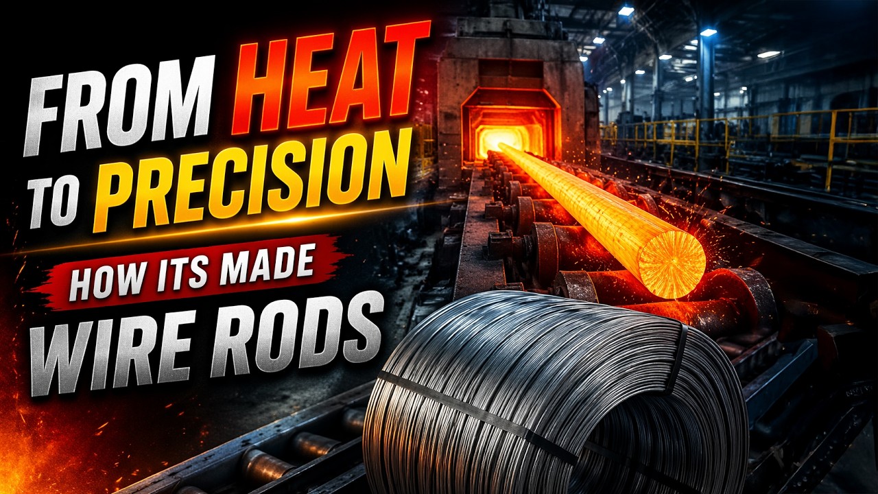 From Heat to Precision - How its Made | Wire Rods