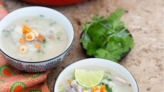 Aromatic Thai Rice Soup