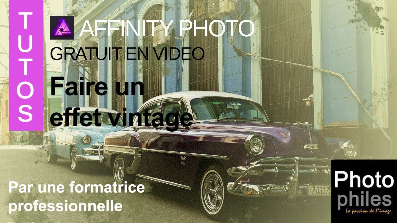Donner un effet vintage à vos photos