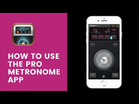 How to use the Pro Metronome app📲