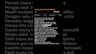 Download lagu Lirik Lagu Satu Nama Tetap Di Hati-Eye 🎶#lyrics #satunamatetapdihati #song #shorts mp3 Download lagu Lirik Lagu Satu Nama Tetap Di Hati-Eye 🎶#lyrics #satunamatetapdihati #song #shorts mp3