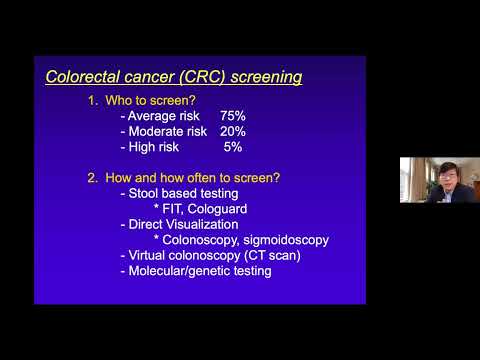 Blum Center Program: Current Approaches for Colorectal Cancer Screening