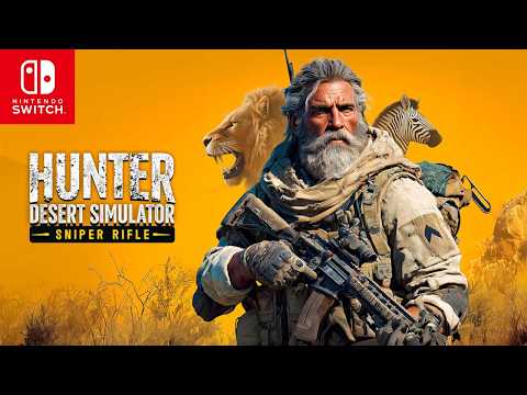 Hunter Desert Simulator: Sniper Rifle | Trailer | Nintendo Switch