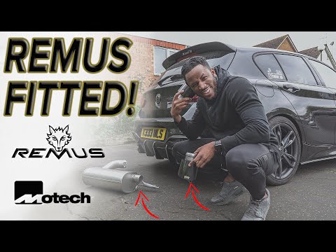 REMUS BACKBOX INSTALL on the BMW M140i!