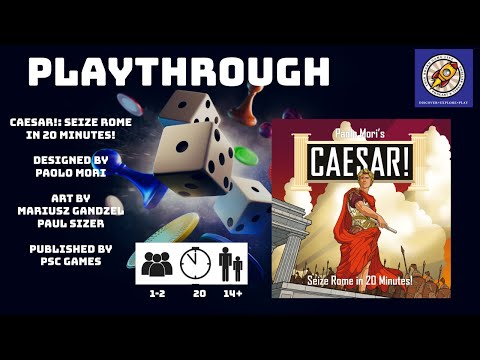 Caesar!: Seize Rome in 20 Minutes! Playthrough