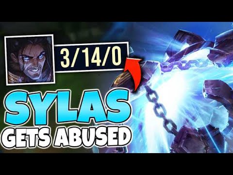 #1 XERATH WORLD MAKES ENEMY SYLAS DIE 14 TIMES! HE GOT ABUSED - League of Legends