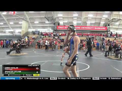 Schoolboy 125 Jared Keslar Young Guns Vs Spencer LeClair Maine Trappers