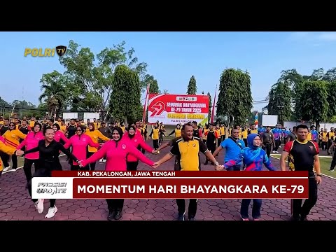 PRESISI UPDATE: TNI, POLRI &amp; PEMERINTAH KABUPATEN PEKALONGAN GELAR OLAHRAGA BERSAMA 26/06/25 (10.00)