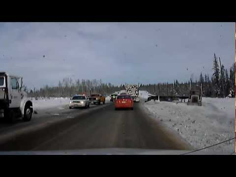 Highway 97 North Semi vs SUV