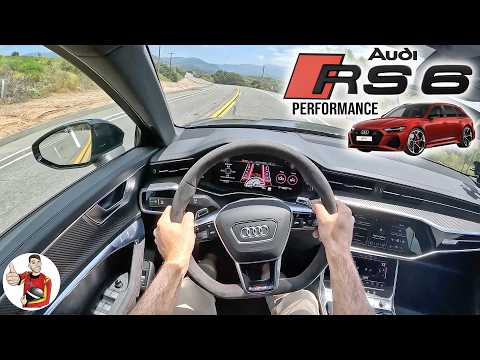 The Audi RS6 Performance is a Wonder[fül] Wagon (POV Drive Review)