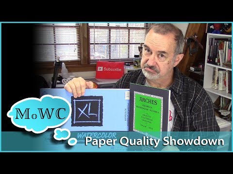 SHOWDOWN! Cheap vs Quality Cotton Watercolor Paper