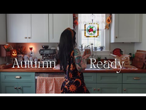 Preparing My Cozy Witch Cottage for Autumn🌻🌾🍁 | Harvest Home Refresh