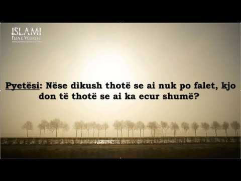 Sa lejohet që të eci drejt sutres – Imam Albani