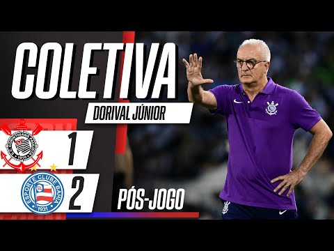 CORINTHIANS 1x2 BAHIA: COLETIVA DORIVAL JÚNIOR AO VIVO DIRETO DA VILA BELMIRO | ESPN