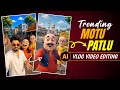 How To Create Viral Instagram Motu Patlu AI Vlog Videos Trending Motu Patlu Village Video Editing