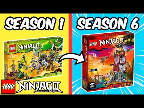 The BEST LEGO NINJAGO Set from Every Season... (Part 1)