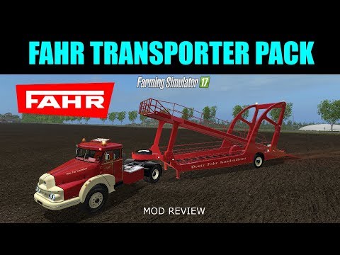 FS17 - Fahr Transporter Pack v1.0 "Mod Review"