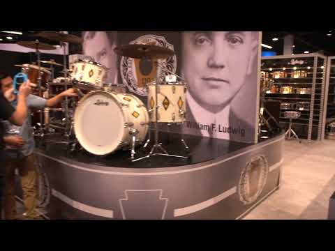 Ludwig Drums NAMM 2019 - 110th Anniversary Legacy Mahogany Drumkits