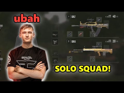 FaZe ubah - QBZ + QBU - SOLO SQUAD! - PUBG