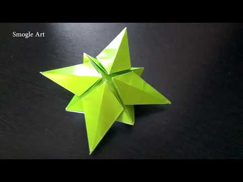 Easy Origami North Star - How to Make North Star Step by Step