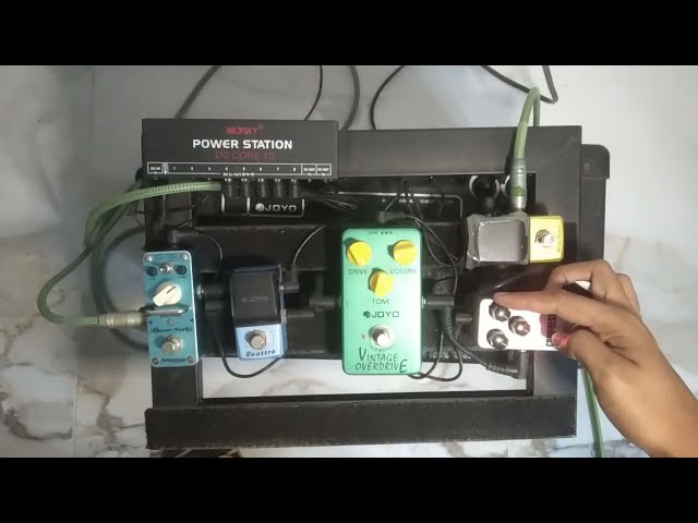 Vídeo relacionado con KOKKO Pedal compresor, mini procesador de efectos de guitarra analógica para guitarra eléctrica y bajo, True Bypass (FCP2)