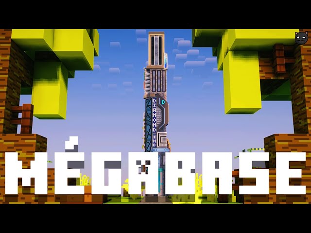Je Build ma plus Grosse Mégabase Minecraft Map