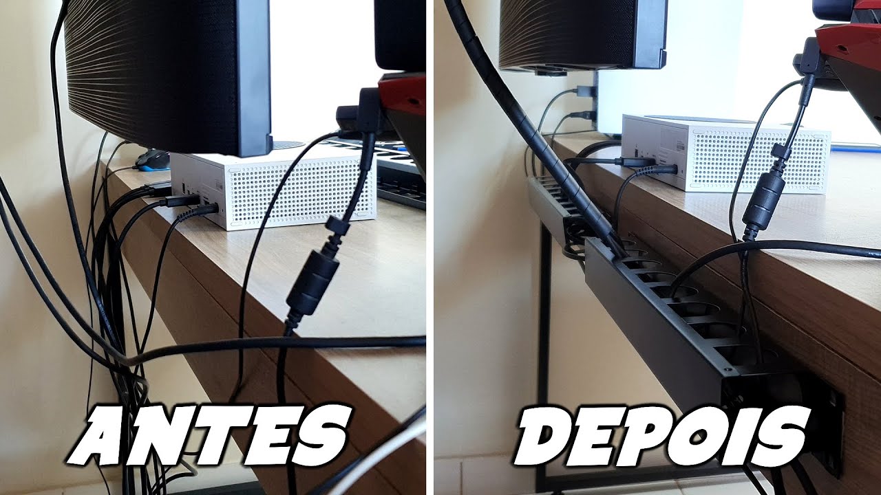 REVIEW: ORGANIZADORES de CABOS - Organize cabos c/ perfeição gastando pouco!