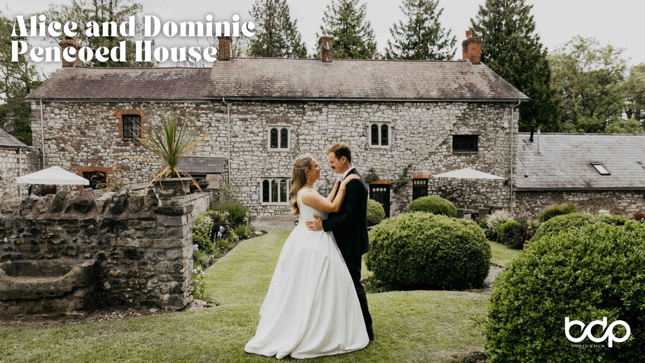 Pencoed House wedding photography and film