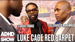 Adrian Younge and Ali Shaheed Muhammad: Luke Cage Red Carpet