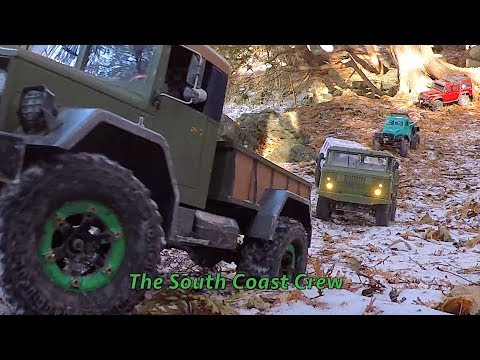 South Coast boys on the trail with Scale Town - RC CWR