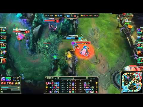 LoL: Doublelift Tristana vs Lucian ADC SEASON2016 Apr 2016