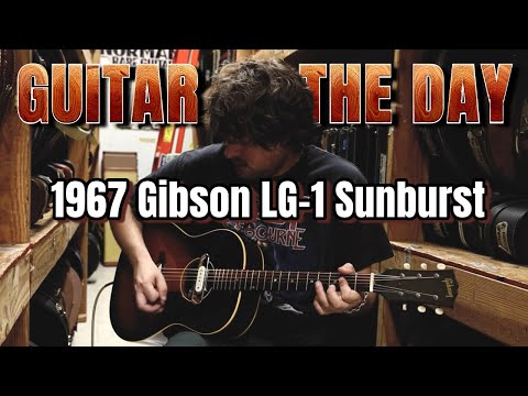 1967 Gibson LG-1 Sunburst with Pickup | Guitar of the Day