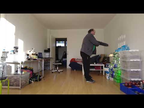 MongoTV_8130 - MIN GÅTUR - Del 1 - MANDAG 17.Januar 2022 - Hård vind og Blå Himmel Med Sol